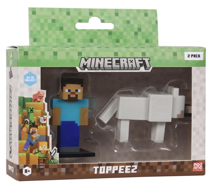 MINECRAFT 3D Figure 2 Pack Window Box - (2015MC) i gruppen LEKSAKER, BARN- & BABYPRODUKTER / Leksaker / Figurer, Miniatyrer & tillbehör hos TP E-commerce Nordic AB (D29925)
