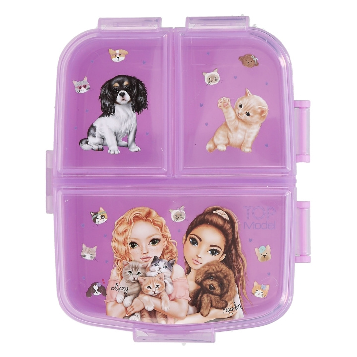 TOPModel Lunchlåda XL KITTY och DOGGY - Lila - XL i gruppen LEKSAKER, BARN- & BABYPRODUKTER / Äta & Dricka / Barnserviser hos TP E-commerce Nordic AB (D29934)
