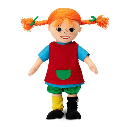 Pippi Långstrump - Pippi-docka - 40 cm (18086) i gruppen LEKSAKER, BARN- & BABYPRODUKTER / Leksaker / Dockor & Tillbehör hos TP E-commerce Nordic AB (D29948)