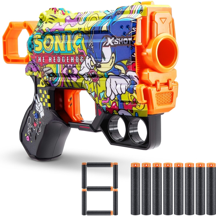 X-Shot Skins Sonic Classic (36660) i gruppen LEKSAKER, BARN- & BABYPRODUKTER / Leksaker / Actionlek hos TP E-commerce Nordic AB (D29949)
