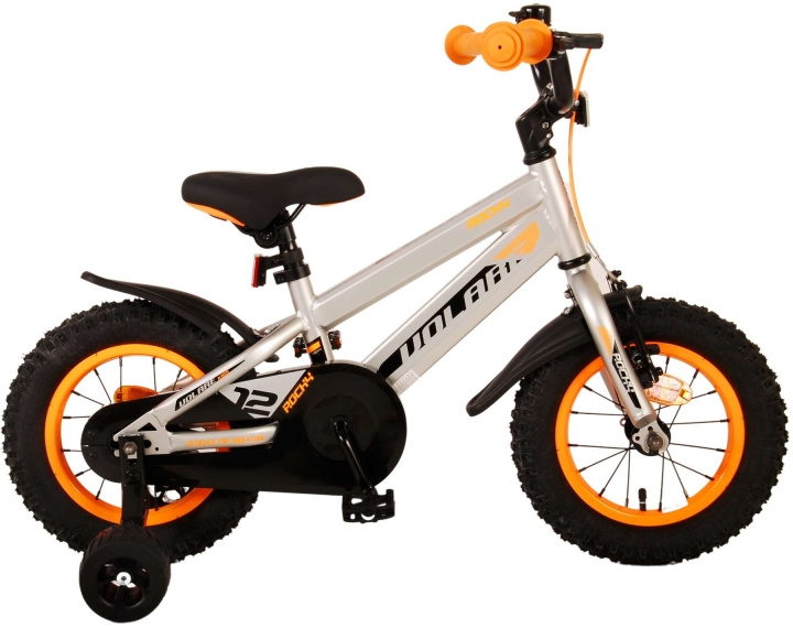 Volare Barncykel 12 - Rocky Grå (51209) i gruppen LEKSAKER, BARN- & BABYPRODUKTER / Uteleksaker / Cyklar & Sparkcyklar hos TP E-commerce Nordic AB (D29961)