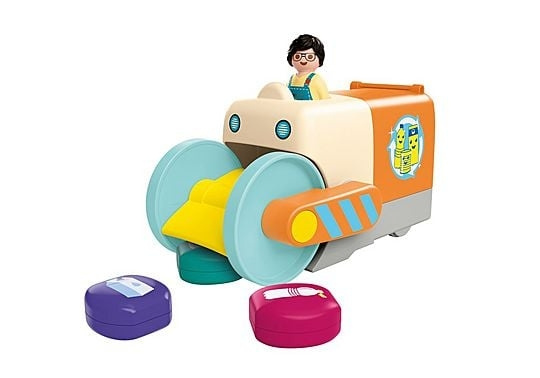 Playmobil Junior: Push and Grab Garbage Collector (71774) i gruppen LEKSAKER, BARN- & BABYPRODUKTER / Leksaker / Lekset hos TP E-commerce Nordic AB (D30001)