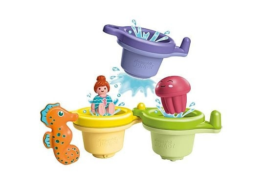 Playmobil Junior Aqua: Floating Cups with Water Fun (71776) i gruppen LEKSAKER, BARN- & BABYPRODUKTER / Leksaker / Lekset hos TP E-commerce Nordic AB (D30003)