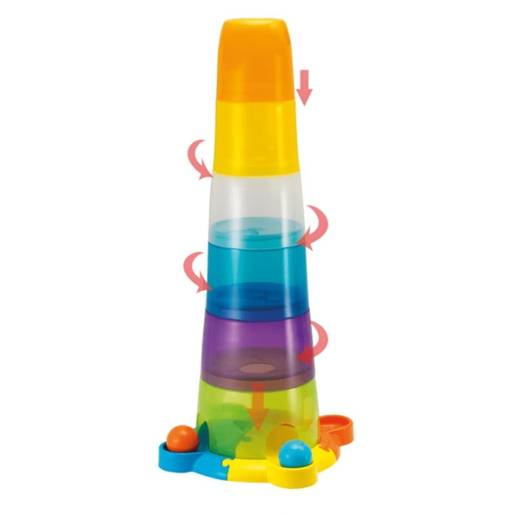 WINFUN Stack \'N Roll Fun (000737) i gruppen LEKSAKER, BARN- & BABYPRODUKTER / Babyleksaker / Aktivitetsleksaker hos TP E-commerce Nordic AB (D30009)