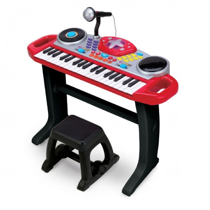 WINFUN Keyboard Rockstar Set (02068A) i gruppen LEKSAKER, BARN- & BABYPRODUKTER / Musik, Sång & Bild / Musikinstrument hos TP E-commerce Nordic AB (D30012)