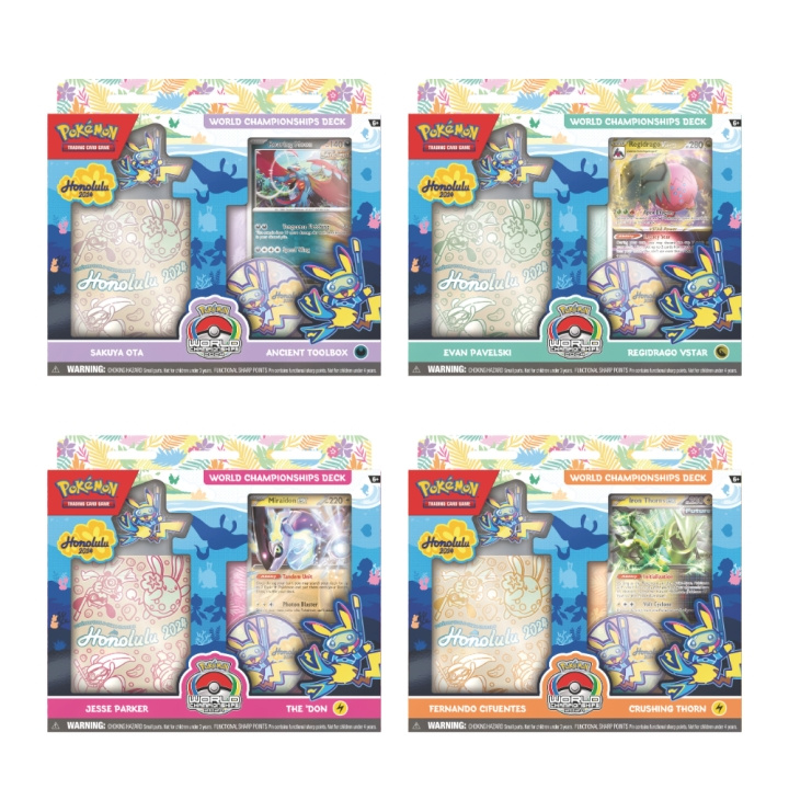 Pokémon Kortlek för världsmästerskap (POK10166) i gruppen LEKSAKER, BARN- & BABYPRODUKTER / Spel / Kortspel hos TP E-commerce Nordic AB (D30018)