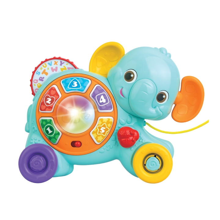 WINFUN My Pull Along Pal Elefant (230202-NL) i gruppen LEKSAKER, BARN- & BABYPRODUKTER / Babyleksaker / Aktivitetsleksaker hos TP E-commerce Nordic AB (D30026)