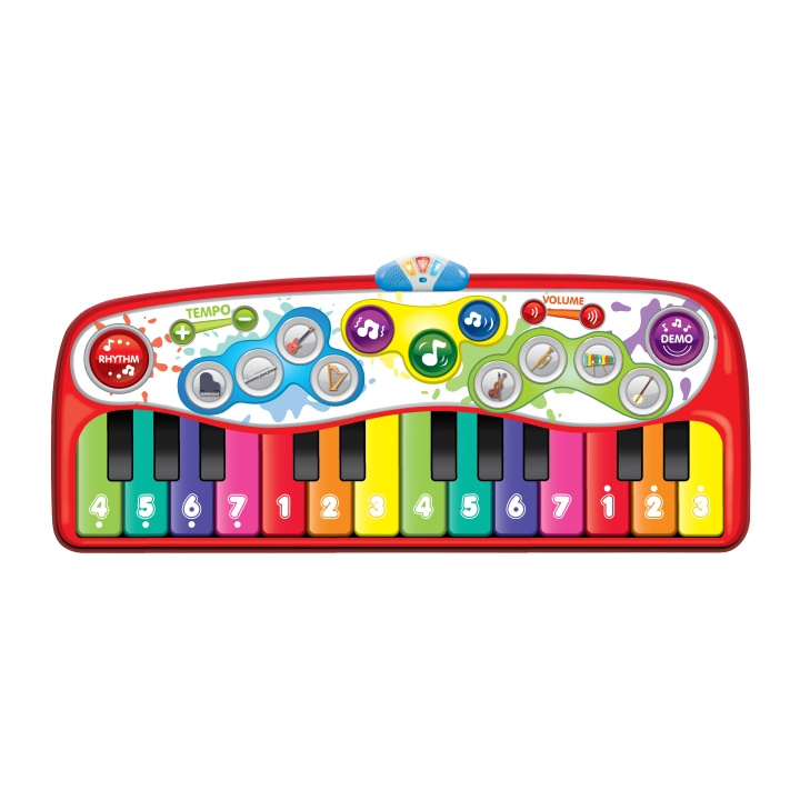 WINFUN Step-to-Play Jumbo pianomatta (240901-NL) i gruppen LEKSAKER, BARN- & BABYPRODUKTER / Musik, Sång & Bild / Musikinstrument hos TP E-commerce Nordic AB (D30033)