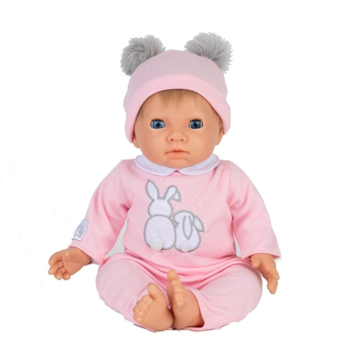 Tiny Treasure s - Docka Rosa Pom Pom med blont hår (30168) i gruppen LEKSAKER, BARN- & BABYPRODUKTER / Leksaker / Dockor & Tillbehör hos TP E-commerce Nordic AB (D30034)