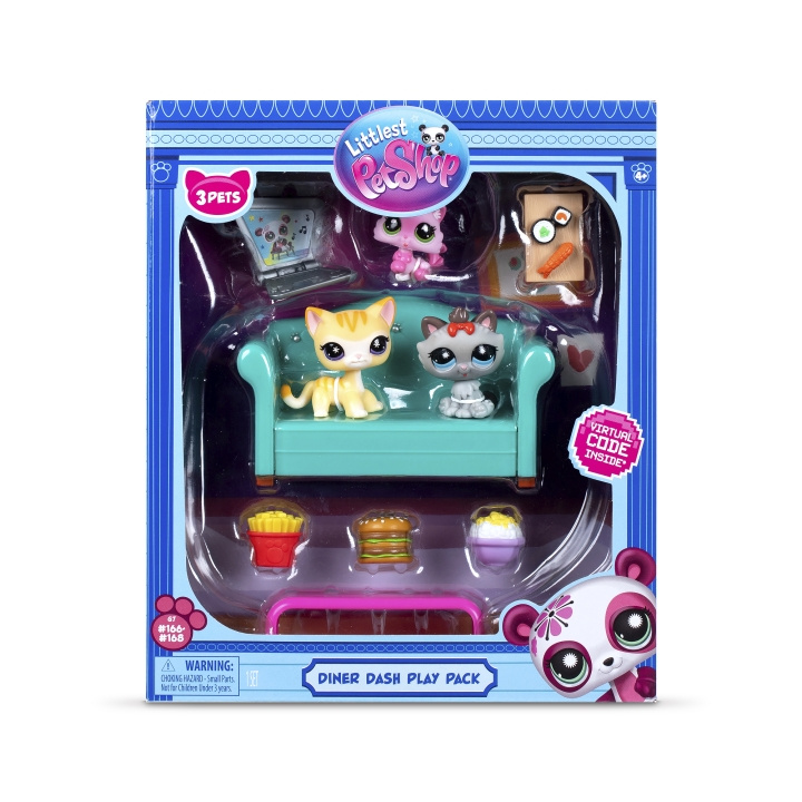 Littlest Pet Shop Diner Dash Play Pack - (00636) i gruppen LEKSAKER, BARN- & BABYPRODUKTER / Leksaker / Lekset hos TP E-commerce Nordic AB (D30040)