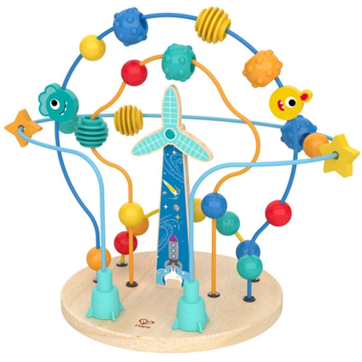 Hape Galaxy Bead Maze - (87-0525) i gruppen LEKSAKER, BARN- & BABYPRODUKTER / Babyleksaker / Aktivitetsleksaker hos TP E-commerce Nordic AB (D30044)