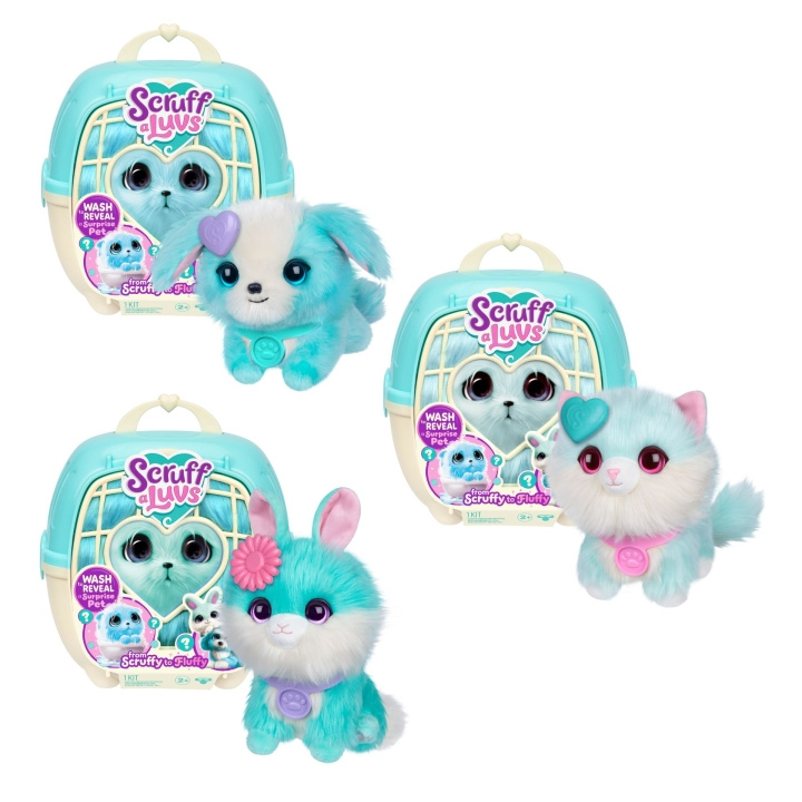 Scruff-a-Luv s - Blå (30638) i gruppen LEKSAKER, BARN- & BABYPRODUKTER / Leksaker / Figurer, Miniatyrer & tillbehör hos TP E-commerce Nordic AB (D30057)