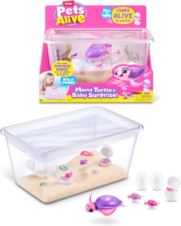 Pets Alive Mama Turtle Surprise (9560) i gruppen LEKSAKER, BARN- & BABYPRODUKTER / Leksaker / Övriga leksaker hos TP E-commerce Nordic AB (D30079)