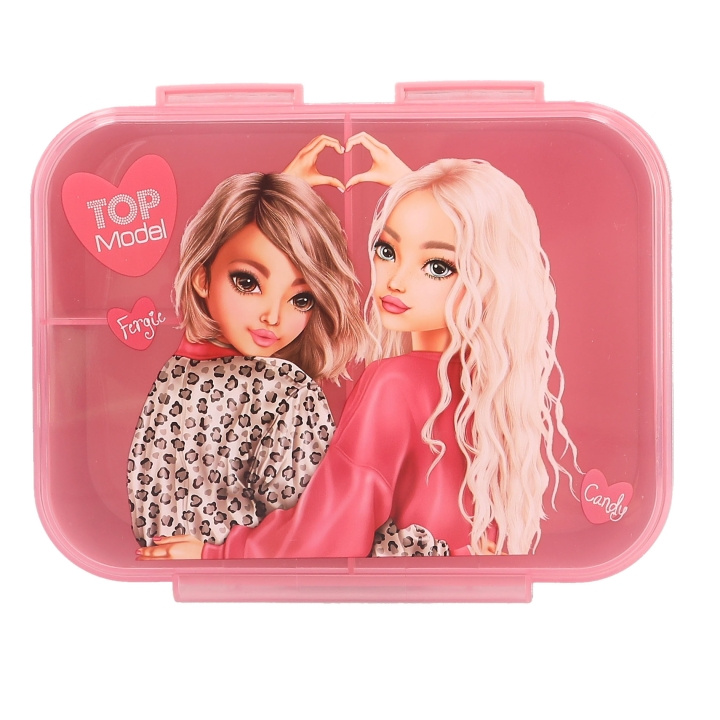 TOPModel Lunchlåda LEOHEART - Rosa i gruppen LEKSAKER, BARN- & BABYPRODUKTER / Äta & Dricka / Barnserviser hos TP E-commerce Nordic AB (D30084)