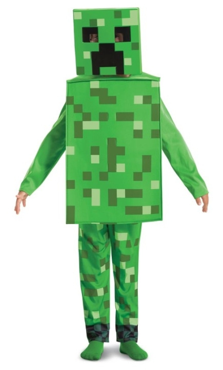Disguise Minecraft Kostym - Creeper (104 cm) (115779M) i gruppen LEKSAKER, BARN- & BABYPRODUKTER / Leksaker / Maskeradkläder hos TP E-commerce Nordic AB (D30101)