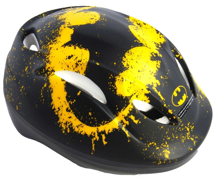 Volare Cykelhjälm 51-55 cm - Batman (853) i gruppen SPORT, FRITID & HOBBY / Sportutrustning / Cykeltillbehör / Hjälmar hos TP E-commerce Nordic AB (D30102)
