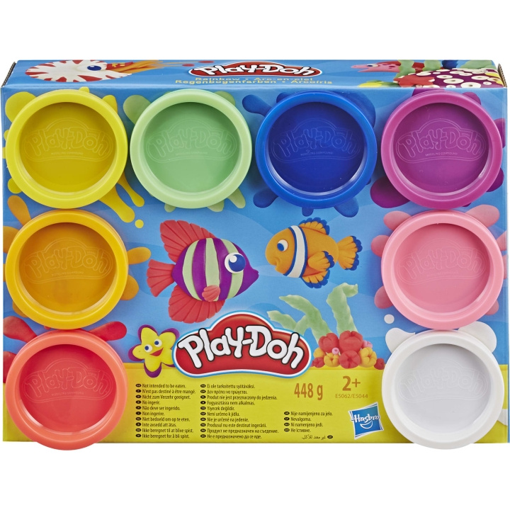 Play Doh Play-Doh - 8-pack (E5044) i gruppen LEKSAKER, BARN- & BABYPRODUKTER / Leksaker / Figurer, Miniatyrer & tillbehör hos TP E-commerce Nordic AB (D30127)