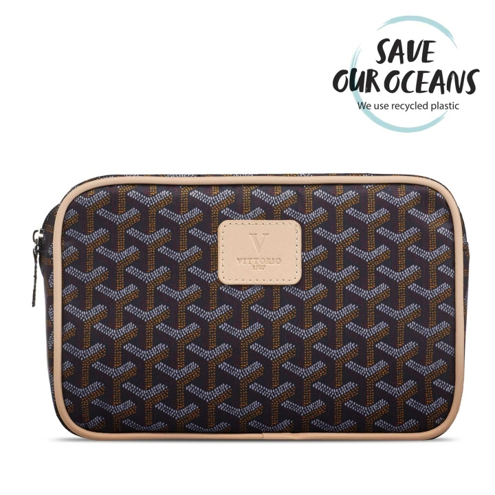 Vittiorio Vittorio - Mens Washbag - Graphic Print i gruppen HEM, HUSHÅLL & TRÄDGÅRD / Badrum / Necessärer hos TP E-commerce Nordic AB (D30141)