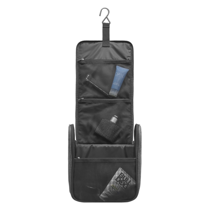 Vittiorio Vittorio - Hang-up Washbag in Grey i gruppen HEM, HUSHÅLL & TRÄDGÅRD / Badrum / Necessärer hos TP E-commerce Nordic AB (D30146)