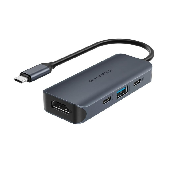 Targus Hyper - HyperDrive EcoSmart4-portars USB-C-hubb Gen.2 i gruppen DATORER & KRINGUTRUSTNING / Datortillbehör / USB-hubbar hos TP E-commerce Nordic AB (D30149)
