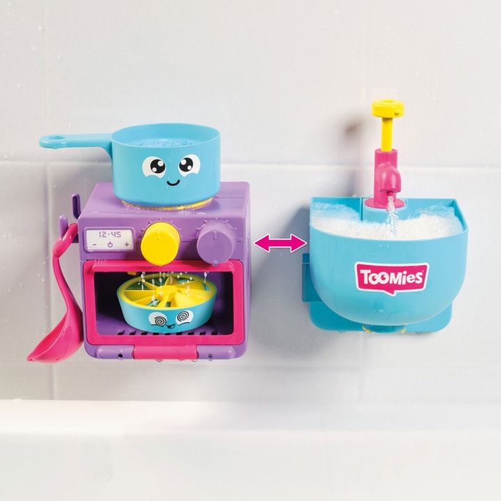 Toomies Bubble & Bake kök för badtiden (203-73264) i gruppen LEKSAKER, BARN- & BABYPRODUKTER / Babysaker / Bad hos TP E-commerce Nordic AB (D30153)
