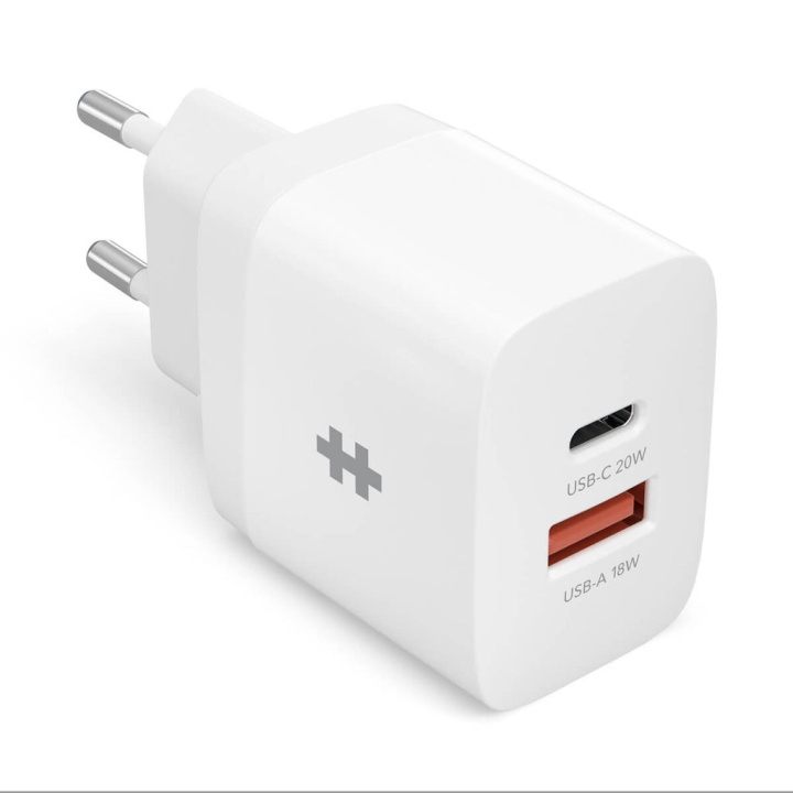Targus Hyper - HyperJuice 20W USB-C-laddare (EU) i gruppen SMARTPHONE & SURFPLATTOR / Laddare & Kablar / Väggladdare / Väggladdare Typ C hos TP E-commerce Nordic AB (D30154)
