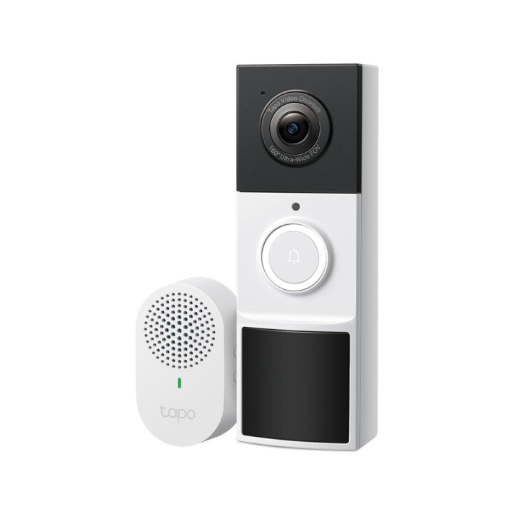 TP-Link Tapo D210 Video Doorbell Camera i gruppen HEM, HUSHÅLL & TRÄDGÅRD / Larm & Säkerhet / Dörrklockor hos TP E-commerce Nordic AB (D30175)