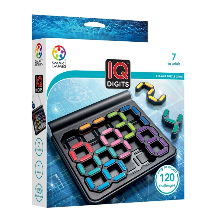 Smart Games IQ Siffror (Nordic) (SG2404) i gruppen LEKSAKER, BARN- & BABYPRODUKTER / Spel / Sällskapsspel hos TP E-commerce Nordic AB (D30176)