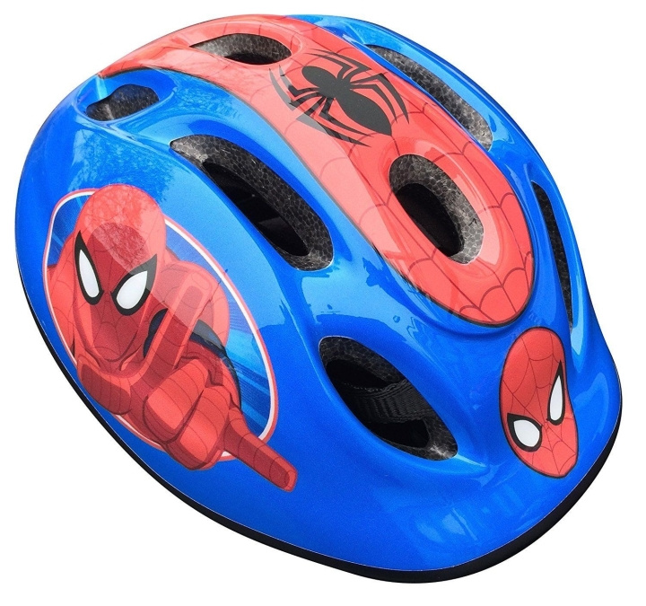 Spiderman Skyddshjälm - Spiderman (60195) i gruppen SPORT, FRITID & HOBBY / Sportutrustning / Cykeltillbehör / Hjälmar hos TP E-commerce Nordic AB (D30202)