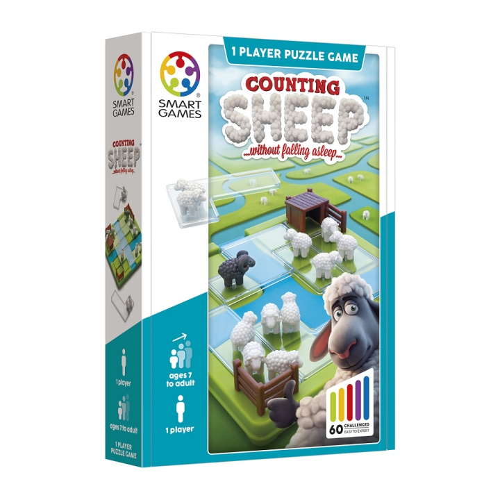 Smart Games: Räkna får (Nordic) (SG2673) i gruppen LEKSAKER, BARN- & BABYPRODUKTER / Spel / Sällskapsspel hos TP E-commerce Nordic AB (D30205)