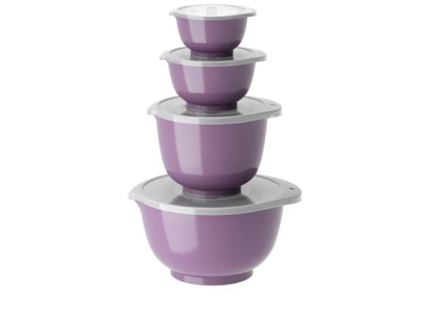 Rösti Rosti - Margrethe-skålar - Set om 4 + lock (Lavendel) i gruppen HEM, HUSHÅLL & TRÄDGÅRD / Köksredskap / Övriga köksredskap hos TP E-commerce Nordic AB (D30209)