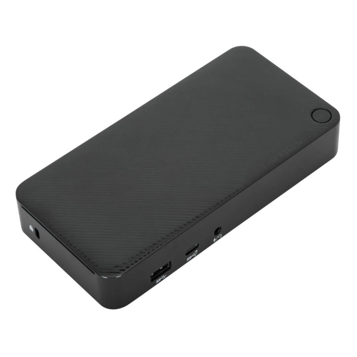 Targus Universal DisplayLink USB-C Dual 4K DisplayPort-dockningsstation med 65 W strömförsörjning i gruppen SMARTPHONE & SURFPLATTOR / Laddare & Kablar / Powerbanks hos TP E-commerce Nordic AB (D30214)