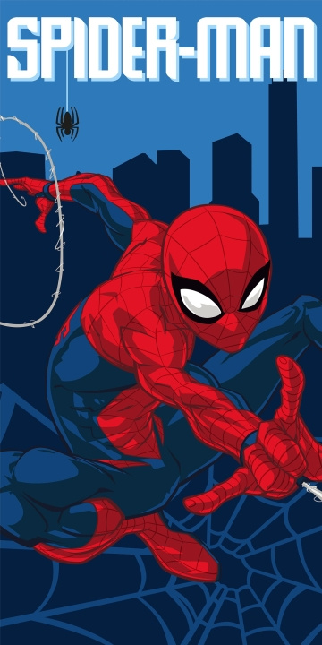 Spiderman Badhandduk - 70x140 cm (8014786) i gruppen LEKSAKER, BARN- & BABYPRODUKTER / Babysaker / Bad hos TP E-commerce Nordic AB (D30218)