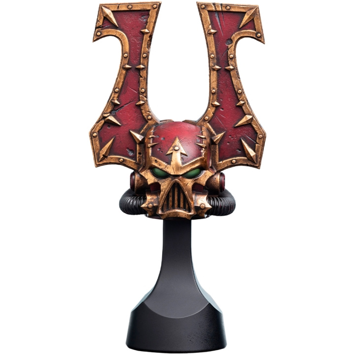 Weta Workshop Warhammer (40K) - Khorne Berzerker Helm miniatyr i gruppen SPORT, FRITID & HOBBY / Roliga prylar / Samlarobjekt hos TP E-commerce Nordic AB (D30222)
