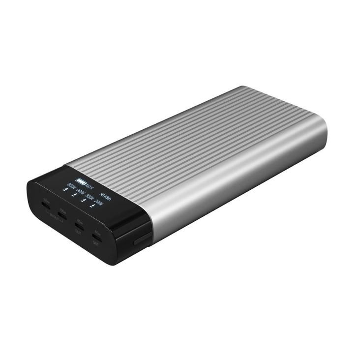 Targus Hyper - HyperJuice 245W USB-C 100Wh Power bank med OLED-display i gruppen SMARTPHONE & SURFPLATTOR / Laddare & Kablar / Powerbanks hos TP E-commerce Nordic AB (D30241)