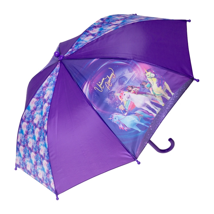 STOR Paraply för enhörningsakademin - L 58 cm x 70 cm i gruppen SPORT, FRITID & HOBBY / Roliga prylar / Övrigt hos TP E-commerce Nordic AB (D30273)