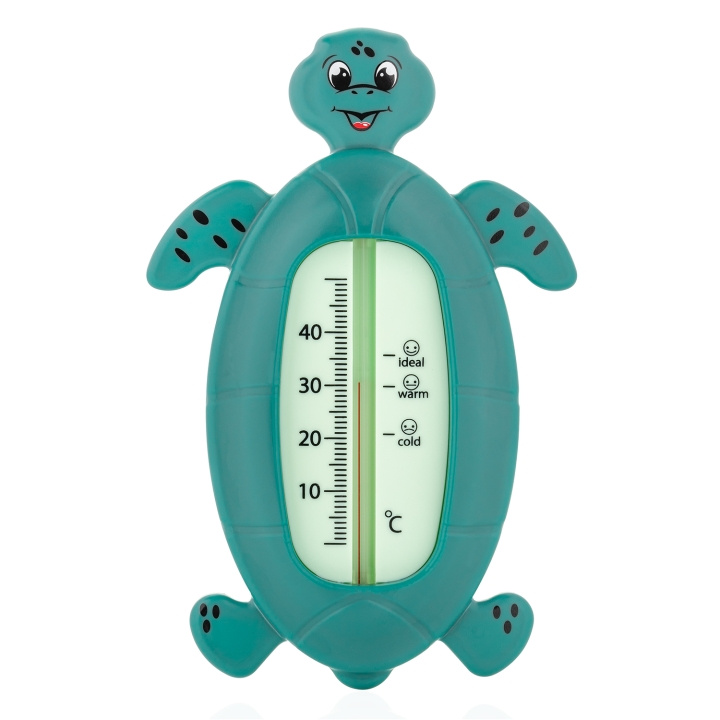 Reer Badtermometer - Sköldpadda - Grön - 10 x 13 cm i gruppen LEKSAKER, BARN- & BABYPRODUKTER / Babysaker / Bad hos TP E-commerce Nordic AB (D30290)