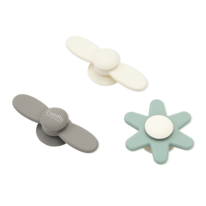 Vanilla Copenhagen Suction Spinner Set - Silicone (SPIN0525) i gruppen LEKSAKER, BARN- & BABYPRODUKTER / Babyleksaker / Aktivitetsleksaker hos TP E-commerce Nordic AB (D30291)