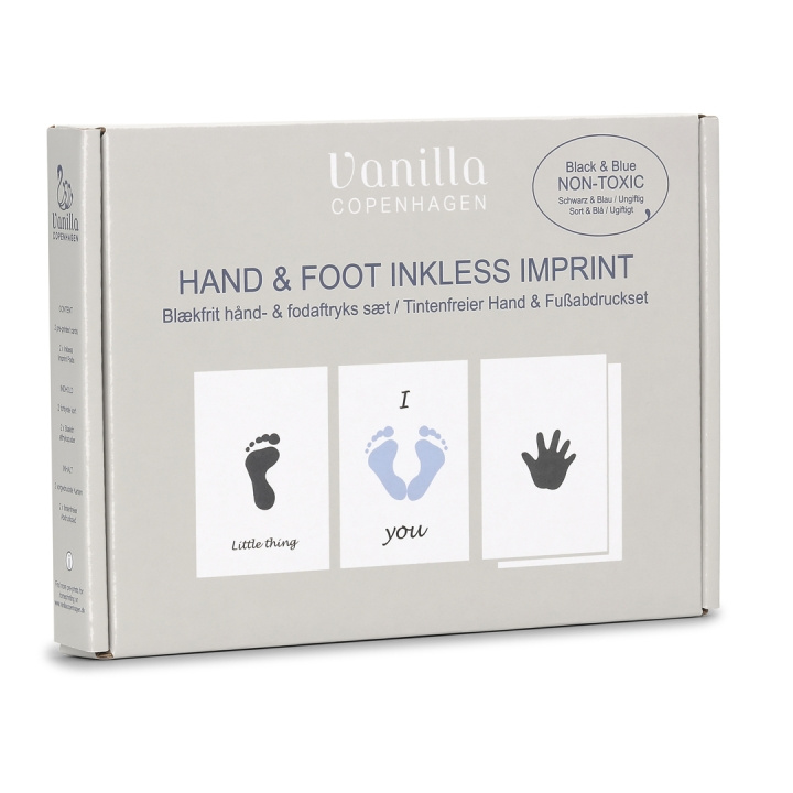 Vanilla Copenhagen Hand & Foot Inkless Pads - Blåsvart - En storlek (MEMO0324) i gruppen SPORT, FRITID & HOBBY / Roliga prylar / Smarta saker hos TP E-commerce Nordic AB (D30327)