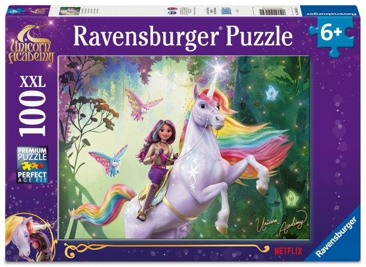 Ravensburger Enhörningsakademin 100p XXL - (12004164) i gruppen LEKSAKER, BARN- & BABYPRODUKTER / Leksaker / Barnpussel hos TP E-commerce Nordic AB (D30350)
