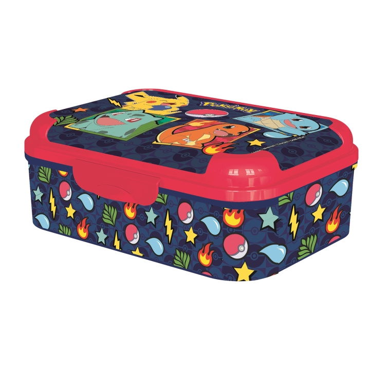 STOR POKÉMON Asker matlåda - 17 x 13,5 x 6,2 cm i gruppen LEKSAKER, BARN- & BABYPRODUKTER / Äta & Dricka / Barnserviser hos TP E-commerce Nordic AB (D30363)
