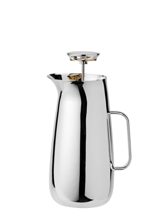 Stelton Norman Foster French Press 1 L (stål) i gruppen HEM, HUSHÅLL & TRÄDGÅRD / Köksredskap / Övriga köksredskap hos TP E-commerce Nordic AB (D30384)