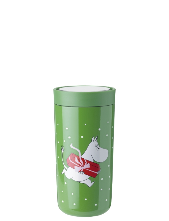 Stelton To-Go Click vakuumisolerad mugg 0,4 L (Mumin Present) i gruppen SPORT, FRITID & HOBBY / Friluftsliv / Termosar & Vattenflaskor hos TP E-commerce Nordic AB (D30392)