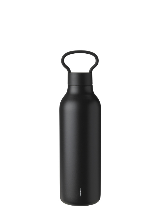 Stelton Tabi vakuumisolerad flaska - Svart - 0,55 l i gruppen LEKSAKER, BARN- & BABYPRODUKTER / Äta & Dricka / Flaskor & Barnmuggar hos TP E-commerce Nordic AB (D30395)