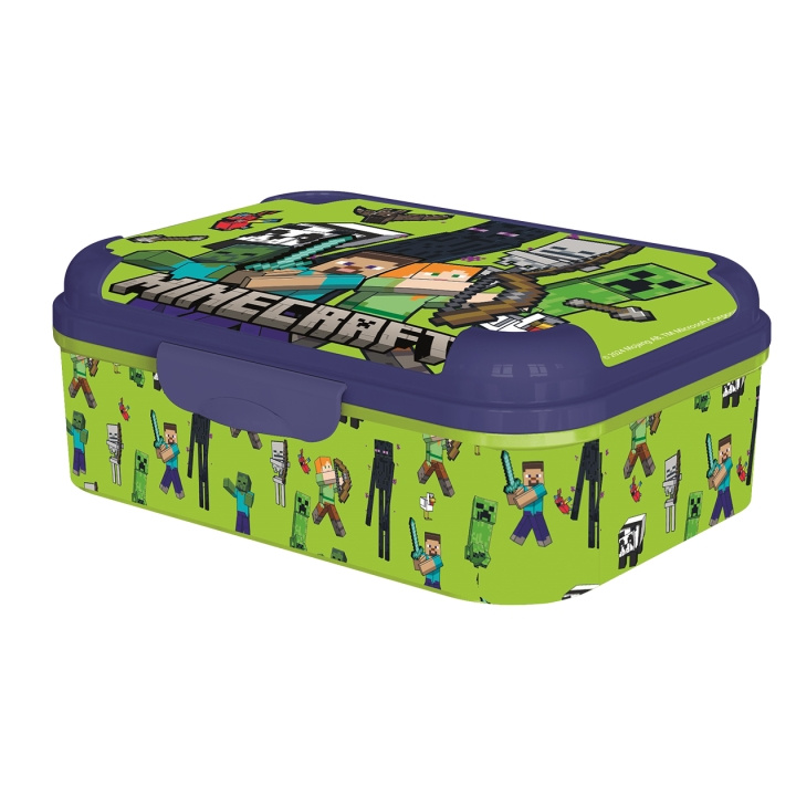 STOR MINECRAFT Asker Lunchlåda - 17 x 13,5 x 6,2 cm i gruppen LEKSAKER, BARN- & BABYPRODUKTER / Äta & Dricka / Barnserviser hos TP E-commerce Nordic AB (D30399)