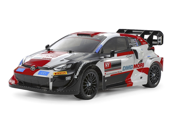 Tamiya 1/10 R/C Toyota GAZOO Yaris Rally1 Hybrid (TT-02) - (545607) i gruppen LEKSAKER, BARN- & BABYPRODUKTER / Radiostyrt / Radiostyrda bilar hos TP E-commerce Nordic AB (D30411)