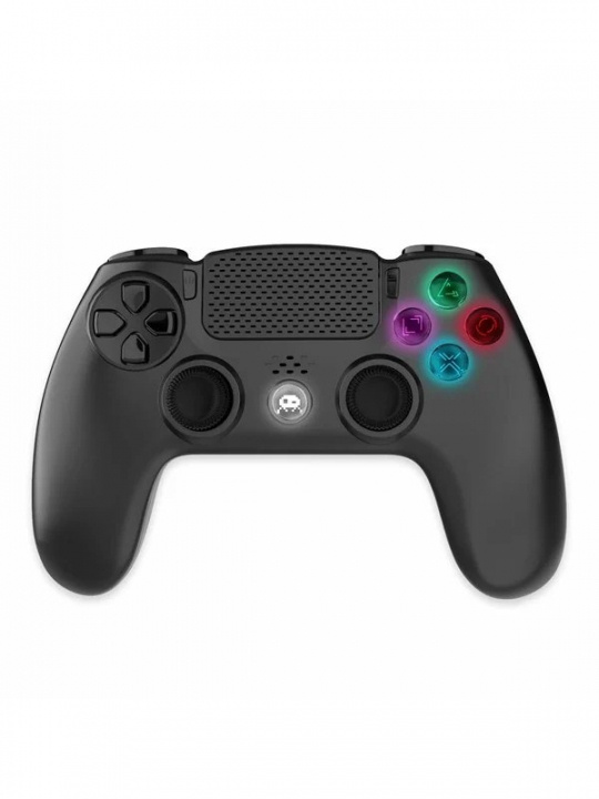 Trade Invaders Trådlös handkontroll för PS4 med 3,5 mm jack - LED - Svart - PACKAGE-FREE i gruppen HEMELEKTRONIK / Spelkonsoler & Tillbehör / Sony PlayStation 4 hos TP E-commerce Nordic AB (D30417)