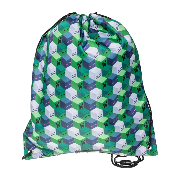 STOR Minecraft Draw-string Gym Bag - 35 x 45 cm | LEKSAKER, BARN- & BABYPRODUKTER - Resa - Barnväskor - Ryggsäckar | GameStuff