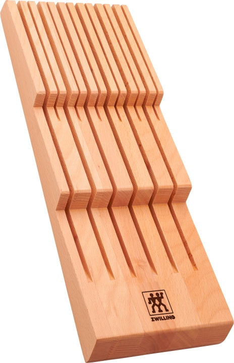 Zwilling Knivförvaring - Bok - 8 knivar - Brun i gruppen HEM, HUSHÅLL & TRÄDGÅRD / Köksredskap / Köksknivar & Knivslipar hos TP E-commerce Nordic AB (D30431)