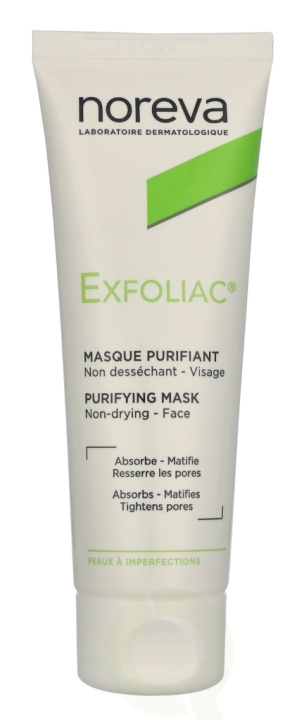 Noreva Exfoliac Purifying Mask 50 ml i gruppen SKÖNHET & HÄLSA / Hudvård / Ansiktsvård / Masker hos TP E-commerce Nordic AB (D30485)
